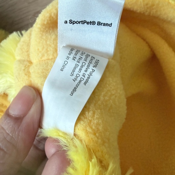 Banana Republic Yellow Furry Dog Vest - Picture 4 of 6